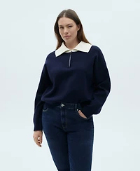 Mango Women's Crop Flared Jeans