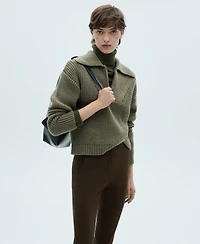 Mango Women's Crop Skinny Pants