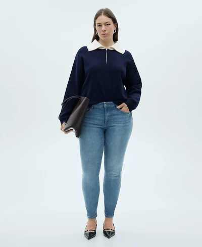 Mango Women's Skinny Pushup Jeans