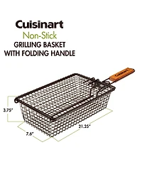 Cuisinart Nonstick Stainless Steel Grilling Basket