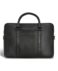 Champs Onyx Collection Leather Slim Briefcase
