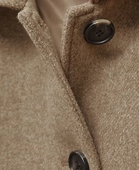Mango Women's Pockets Detail Wool-Blend Jacket