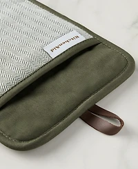 KitchenAid Design Series Herringbone Ribbed Soft Silicone 2-Pc. Pot Holder Set