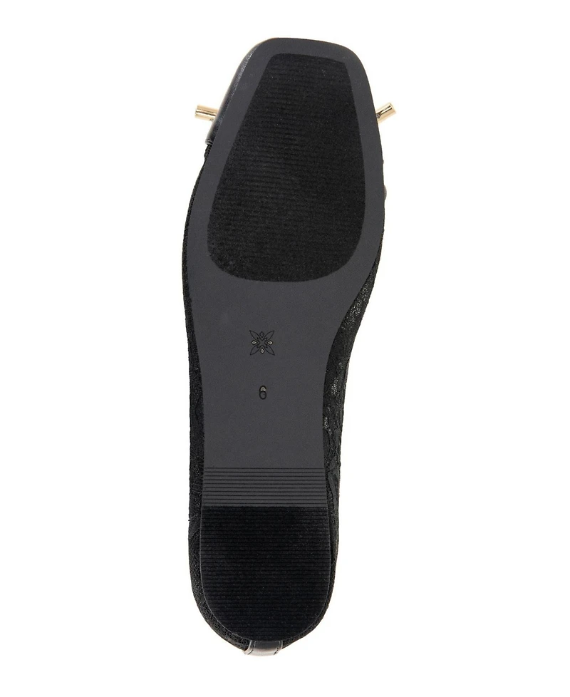 BCBGeneration Women's Hartly Square Toe Ballet Flats