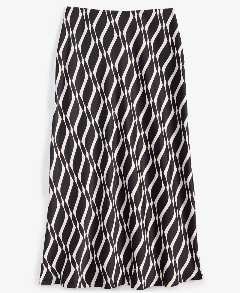 On 34th Women's Printed Midi Slip Skirt, Exclusively at Macy's
