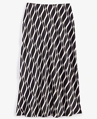 On 34th Women's Printed Midi Slip Skirt, Exclusively at Macy's