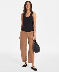 On 34th Women's Deep Curved-Hem Tank Top
