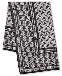 Karl Lagerfeld Paris Choupette Karl Square Wrap