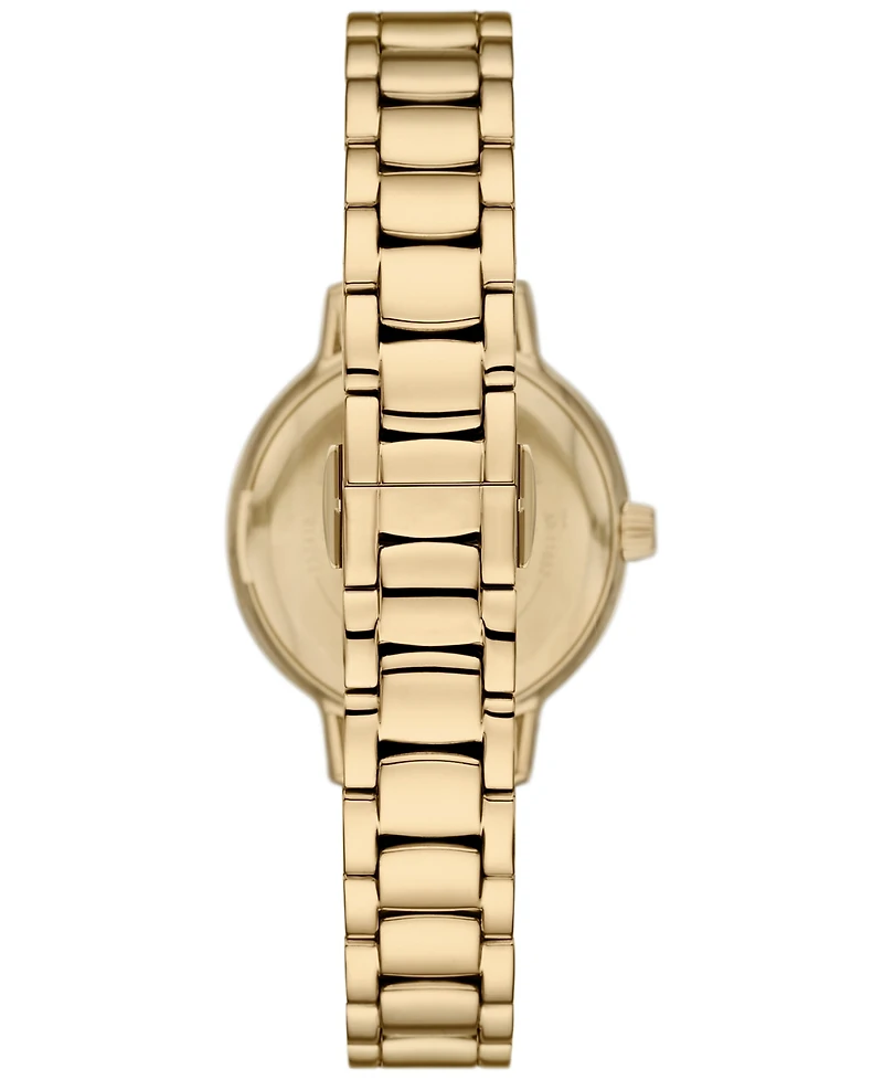 Emporio Armani Women's Gold-Tone Stainless Steel Bracelet Watch 32mm