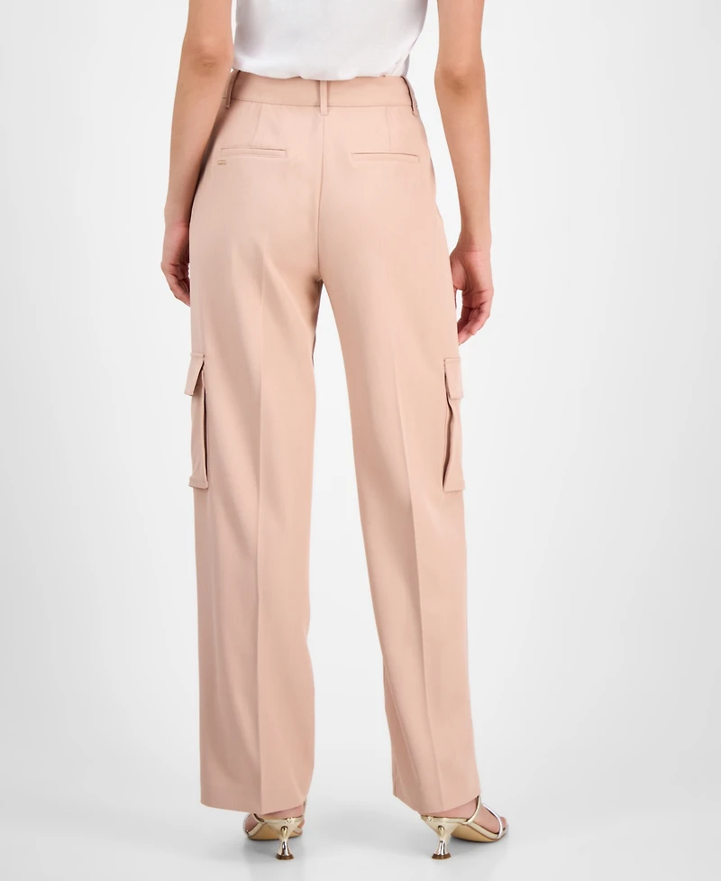 Guess Women's Matea High-Rise Perfect Cargo Pants