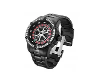 Invicta Men's 28715 Specialty Quartz 3 Hand Black Dial Watch