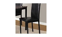 5-Piece Metal Dinette Set – Durable Laminated Tabletop with 4 Chairs for Kitchen or Dining Room