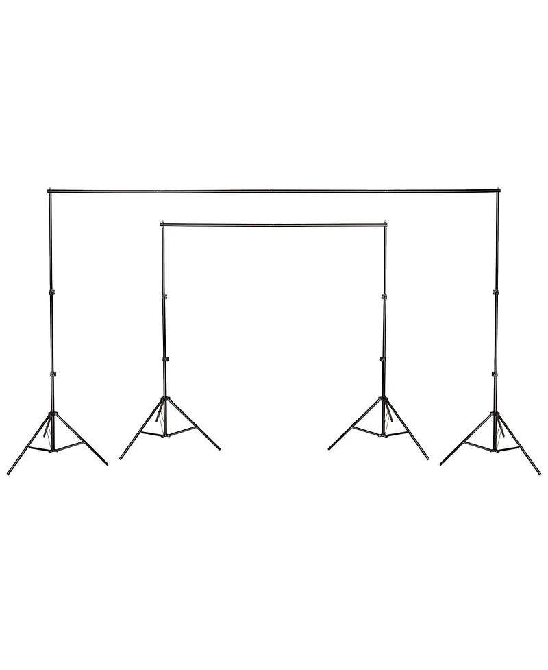7x10Ft Photography Background Backdrop Support Stand Kit For Live Stream 3 Packs