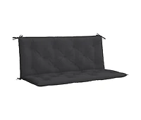 Garden Bench Cushion 47.2"x(19.7"+19.7")x2.8" Oxford Fabric