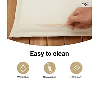 Reclining Patio Chair with Cushions Black Poly Rattan