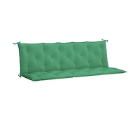 Garden Bench Cushion Green 70.9"x(19.7"+19.7")x2.8" Oxford Fabric