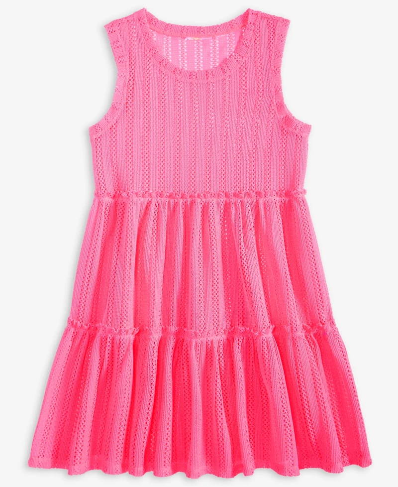 Epic Threads Little & Big Girls Mesh Dress Swim Cover-Up, Exclusively at Macy's