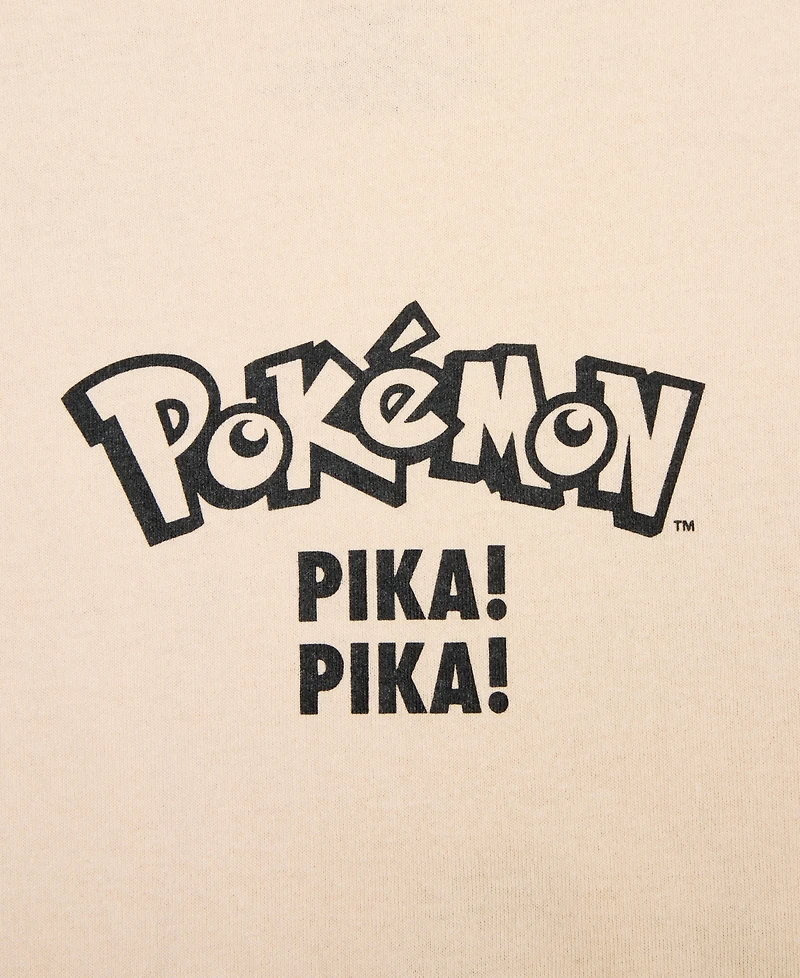 Pokemon Little & Big Boys Pika Pika Graphic Short-Sleeve T-Shirt