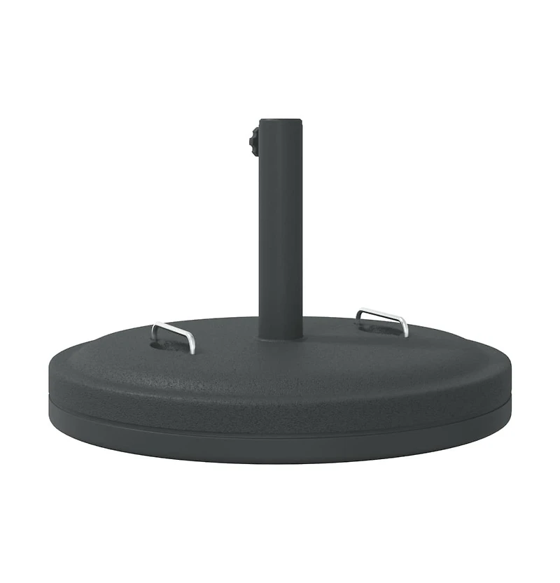 Parasol Base with Handles for 1.5"/1.9" Poles 55.1 lb Round