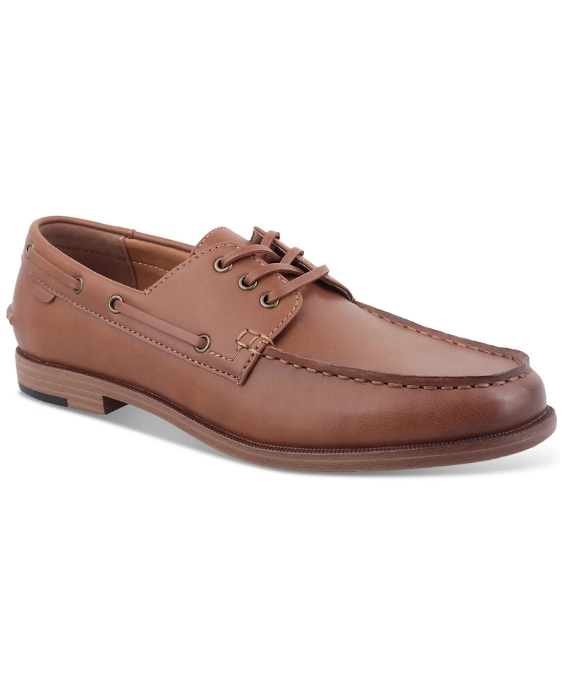 Club Room Men's Scottiee Lace-Up Boat Shoes, Exclusively at Macy's