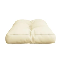 Pallet Cushion Cream 27.6"x15.7"x4.7" Fabric