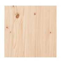Log Holder with Wheels 30.1"x15.7"x42.5" Solid Wood Pine