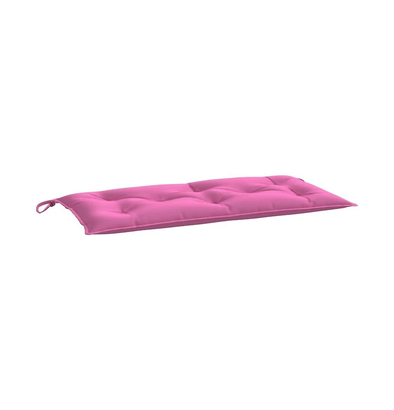 vidaXL Garden Bench Cushion Pink 39.4"x19.7"x2.8" Oxford Fabric