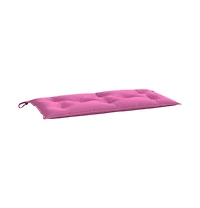 vidaXL Garden Bench Cushion Pink 39.4"x19.7"x2.8" Oxford Fabric