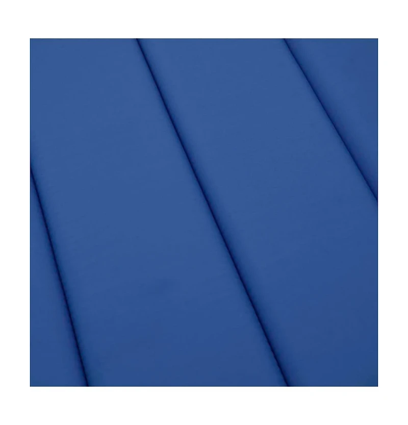 Sun Lounger Cushion Royal Blue 73.2"x22.8"x1.6" Oxford Fabric