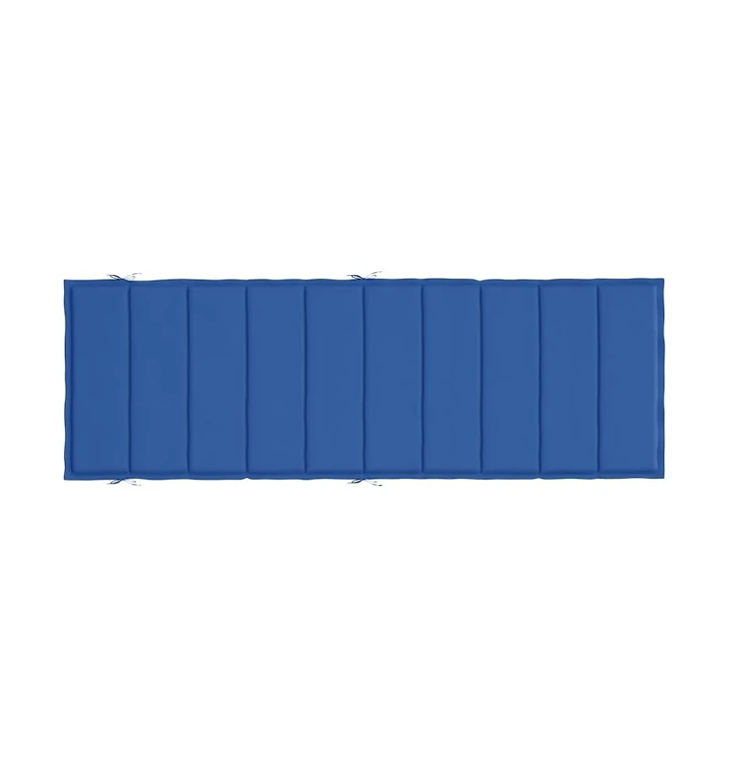 Sun Lounger Cushion Royal Blue 73.2"x22.8"x1.6" Oxford Fabric