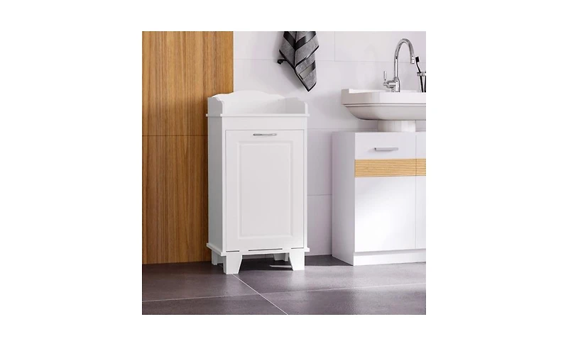 Free-Standing Home Organizer Hamper for Convenient Laundry and Storage Solutions
