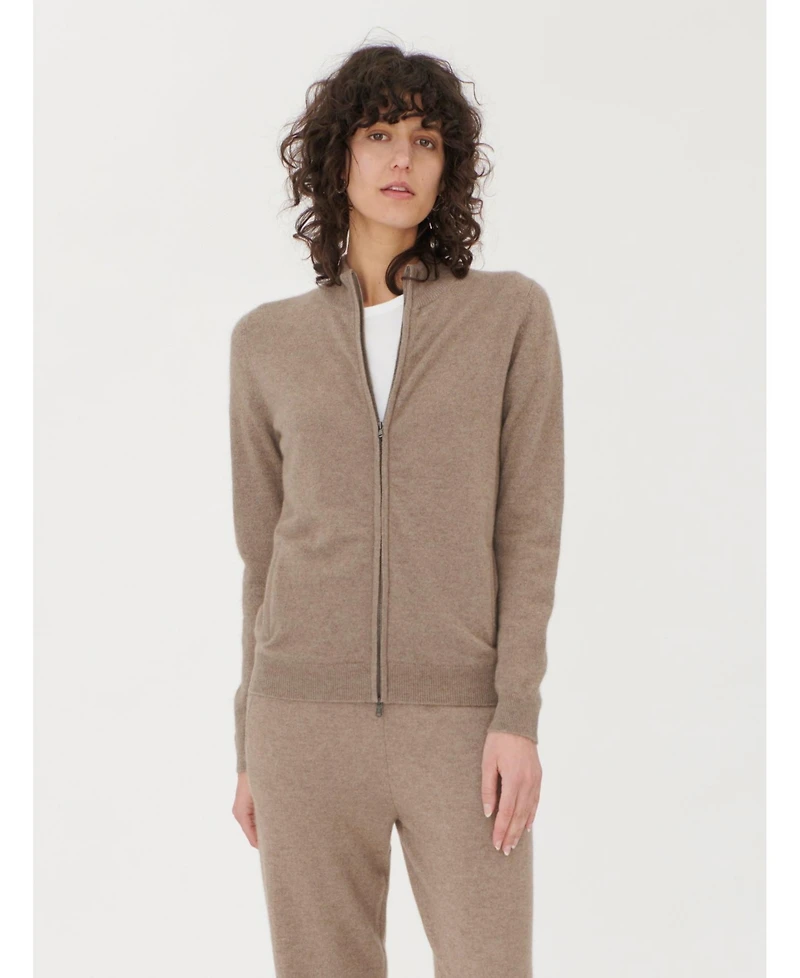 Gobi Cashmere Women's Full-Zip Cardigan