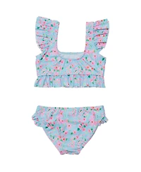 Bubblegum Bloom Crop Bikini