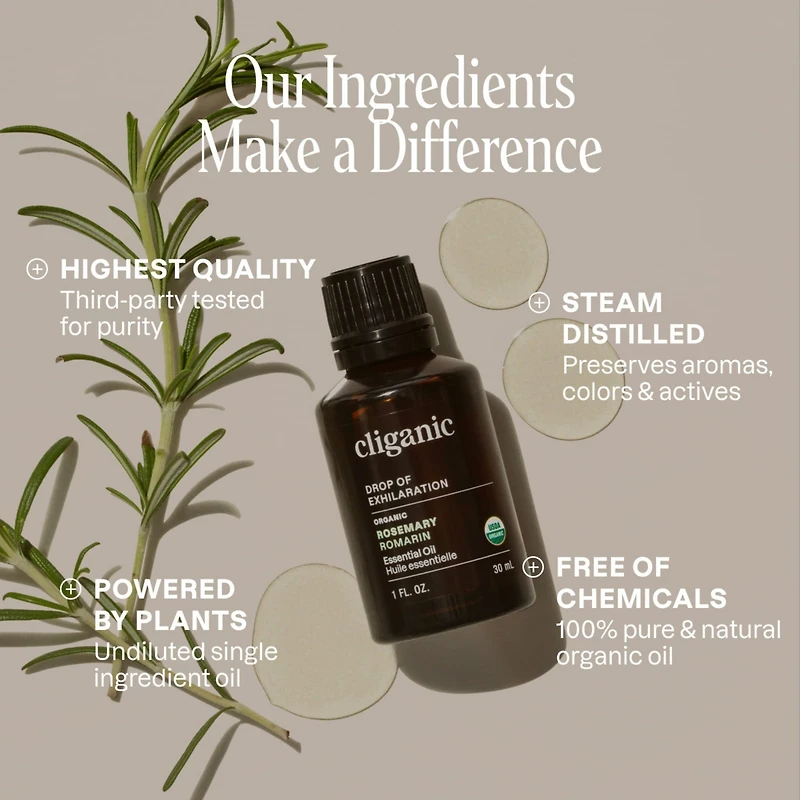 Organic Rosemary Essential Oil
