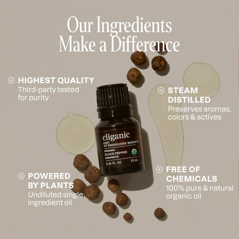 Organic Black Pepper Essential Oil