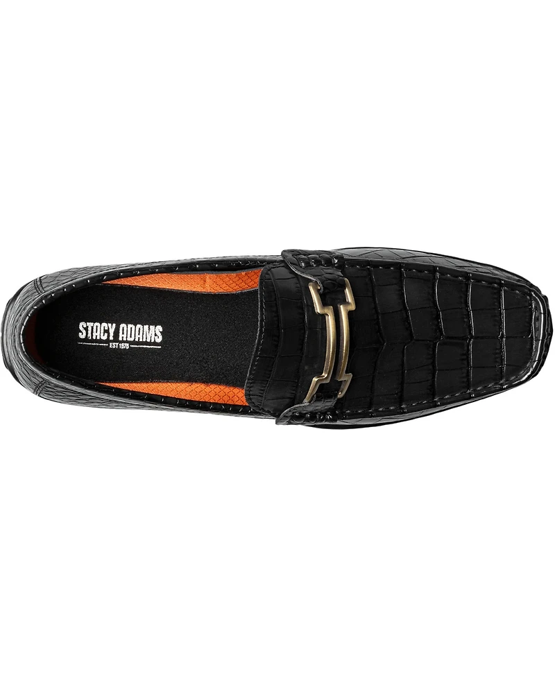 Stacy Adams Men's Embrey Moc Toe Bit Slip On Loafer