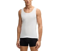 Boss by Hugo Boss Men's 3-Pack Classic Ribbed Tank Tops