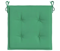 Garden Chair Cushions 6 pcs Green 19.7"x19.7"x1.2" Oxford Fabric