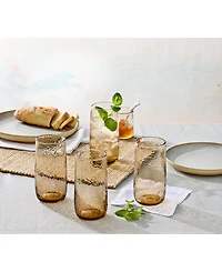 Oake Textured Highball Glasses, Set of 4, Exclusively at Macy's