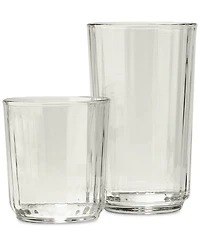 Arch Studio Fluted Glasses, Set of 8, Exclusively at Macy's
