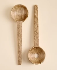 Oake Wooden 2 Piece Salad Server Set, Exclusively at Macys