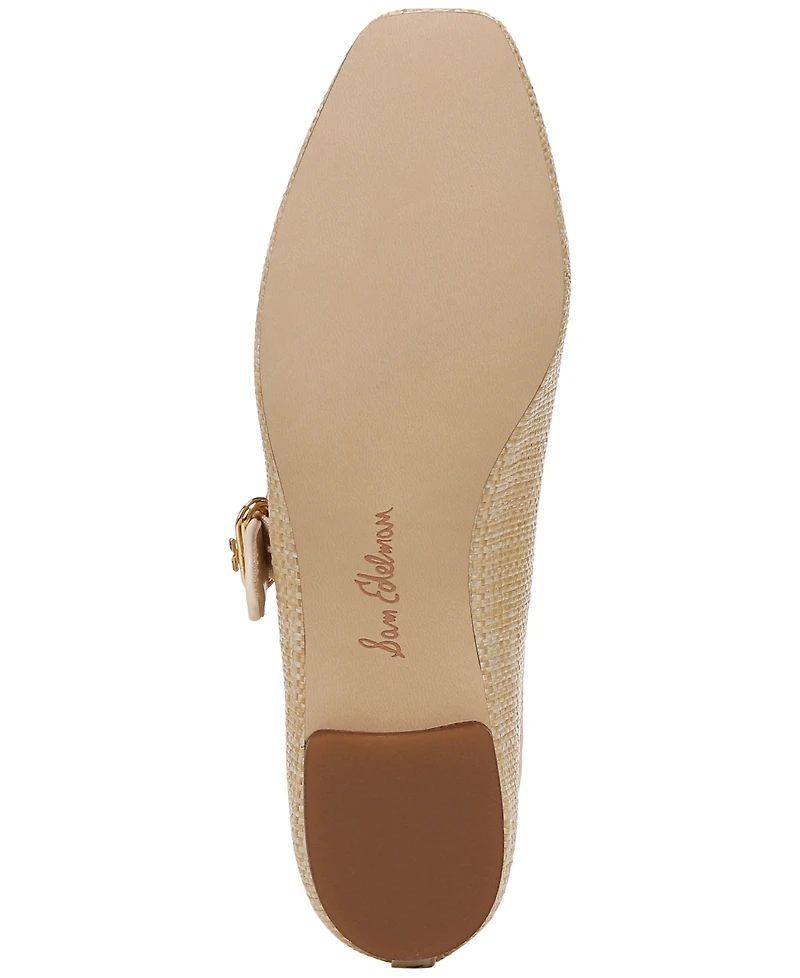 Sam Edelman Women's Michaela Buckled Mary Jane Flats