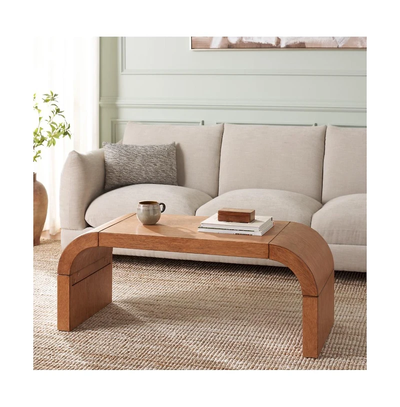 Safavieh Liasonya Curved Coffee Table
