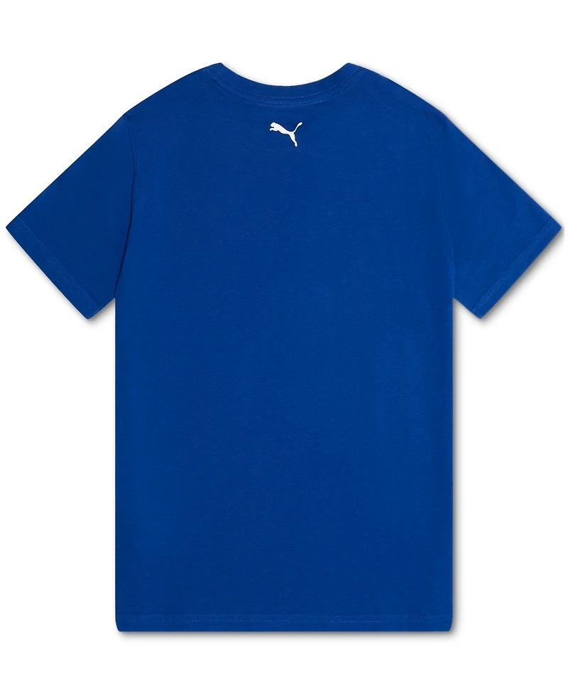 Puma Big Boys No 1 Logo Graphic Cotton T-Shirt