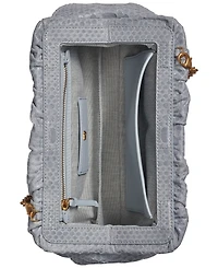 Donna Karan New York Bella Skipper Snake Leather Clutch