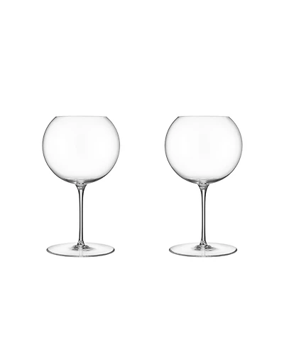 Orrefors Geometry Wine Glass