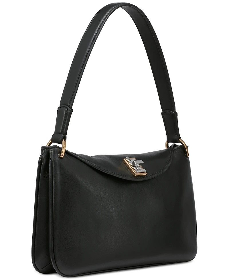 Karl Lagerfeld Paris Nadine Leather Shoulder Bag