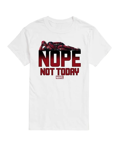 Airwaves Men's Deadpool Nope Not Today Short Sleeve T-Shirt