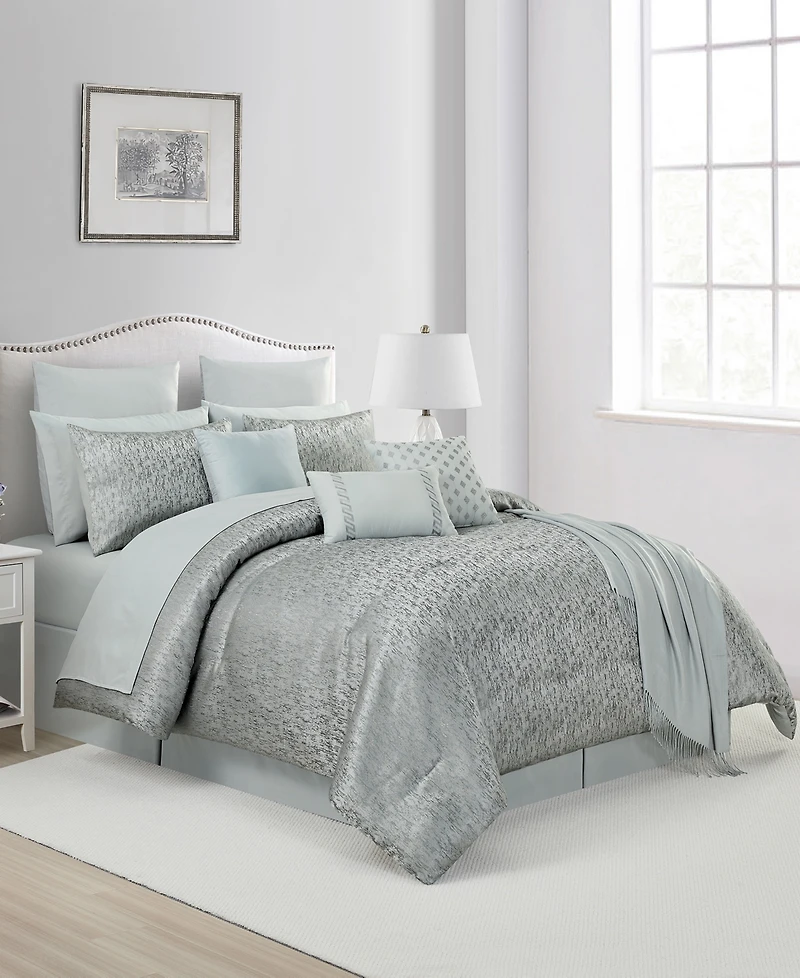 Sunham Esther 14-Pc. Comforter Set, Queen, Exclusively at Macy's