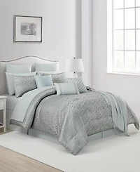 Sunham Esther 14-Pc. Comforter Set, Queen, Exclusively at Macy's